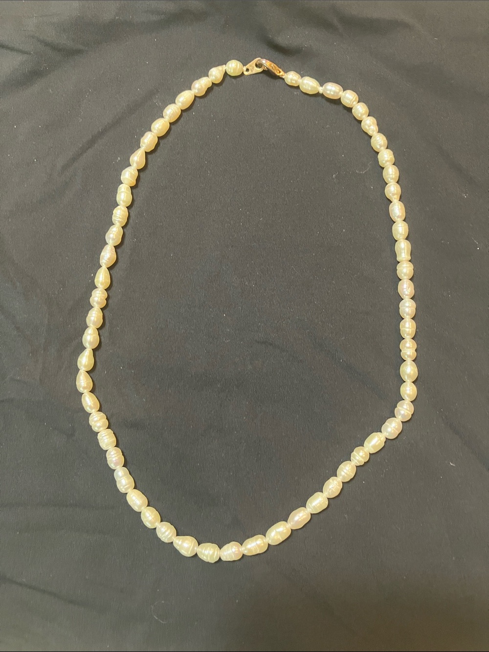 Elegant Cream Freshwater Pearl Necklace - Classic Women's Jewelry